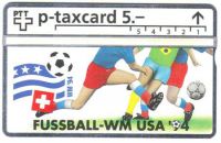 CH PTT Telefonkarte: Sport - USA Fussball-WM '94  (5)